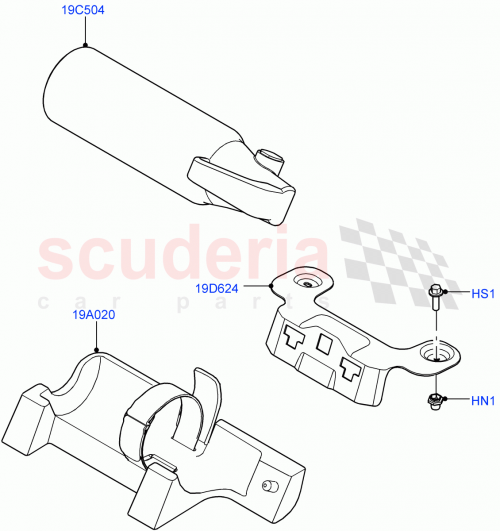 Part Diagram for Land Rover LR174241