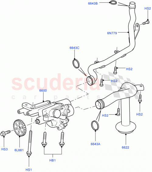 Part Diagram for Land Rover LR011214