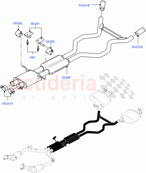 Part Diagram for Land Rover LR054697