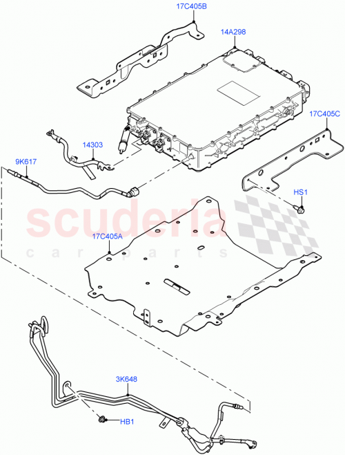 Part Diagram for Land Rover LR162693