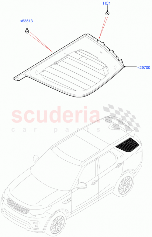 Part Diagram for Land Rover LR083199