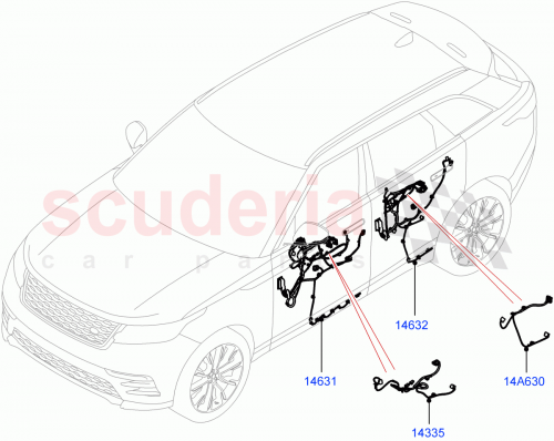 Part Diagram for Land Rover LR144755