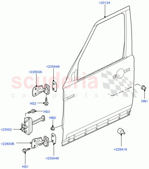 Part Diagram for Land Rover LR030347