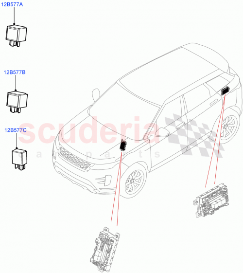Part Diagram for Land Rover LR122946