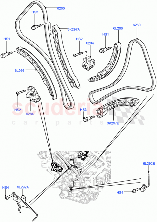 Part Diagram for Land Rover LR032090
