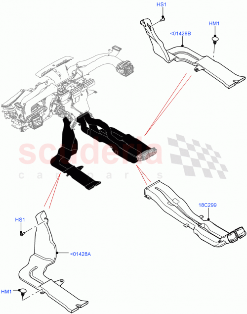Part Diagram for Land Rover LR091225