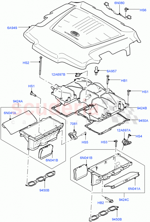 Part Diagram for Land Rover LR091893