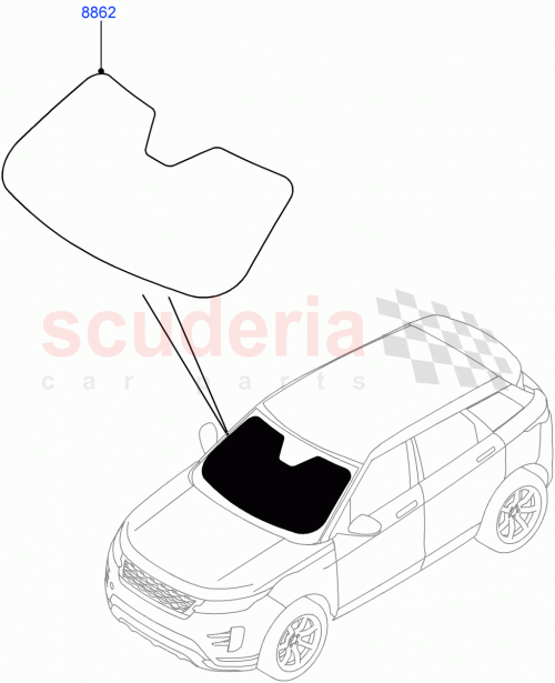 Part Diagram for Land Rover VPLZS0616