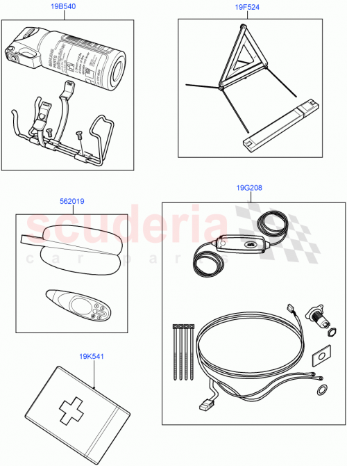 Part Diagram for Land Rover VPLYS0430