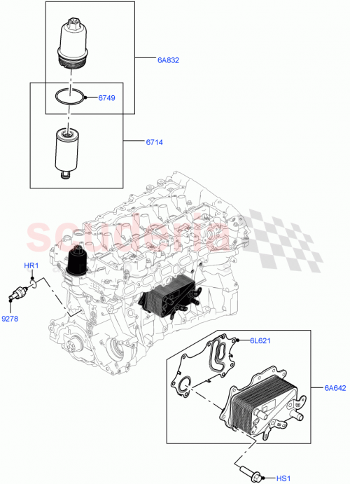 Part Diagram for Land Rover LR124571