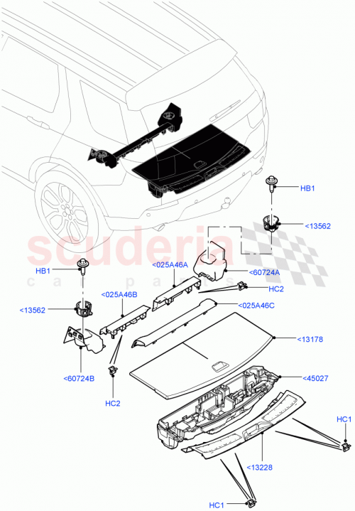 Part Diagram for Land Rover LR060519