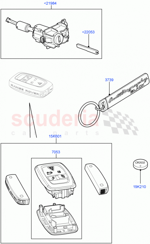 Part Diagram for Land Rover LR052905