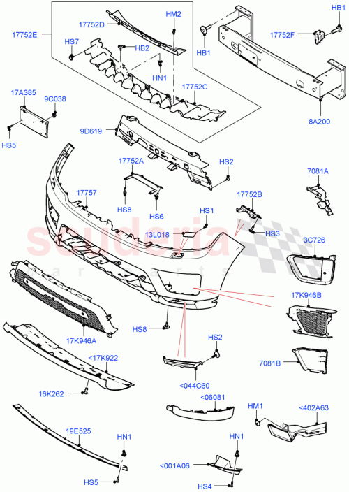 Part Diagram for Land Rover LR099464
