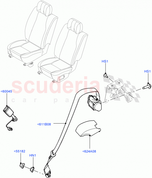 Part Diagram for Land Rover LR037521