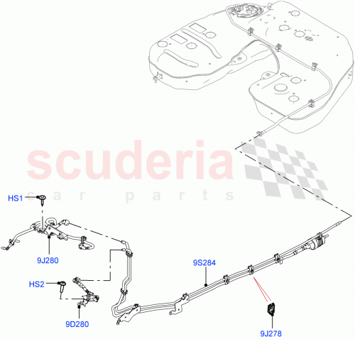 Part Diagram for Land Rover LR128403