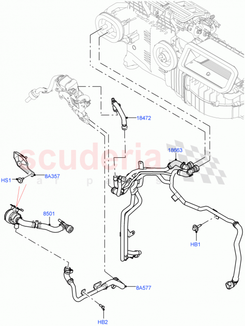 Part Diagram for Land Rover LR137494
