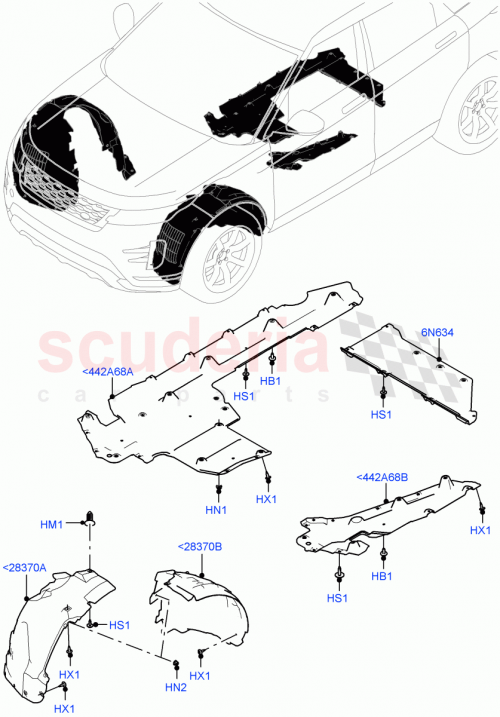Part Diagram for Land Rover LR135227