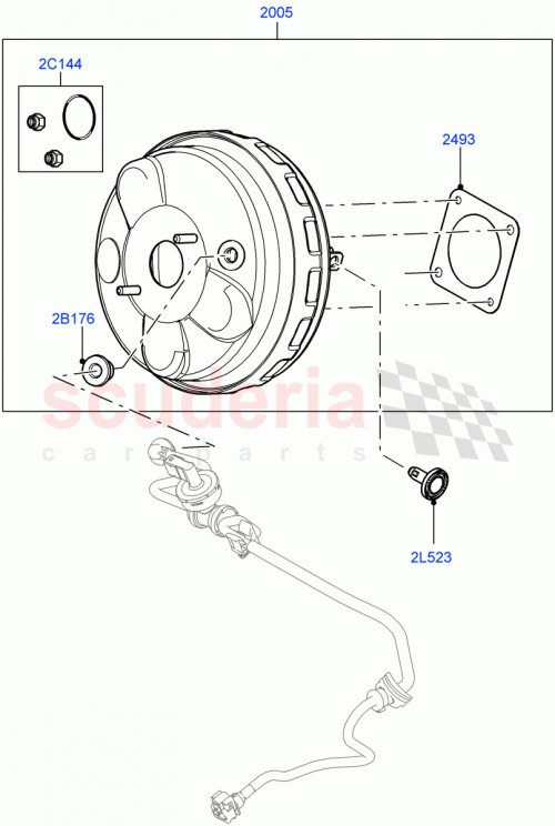 Part Diagram for Land Rover LR078390