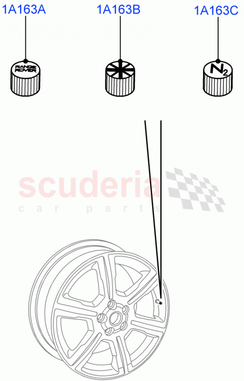 Part Diagram for Land Rover VPLRW0149