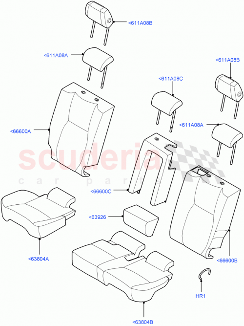 Part Diagram for Land Rover LR126940