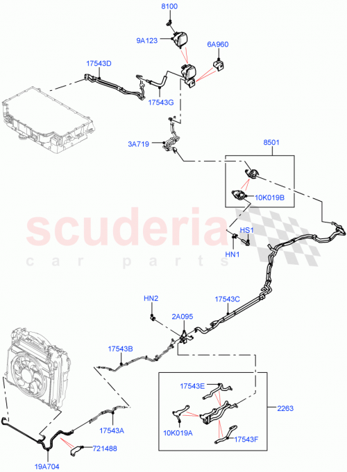 Part Diagram for Land Rover LR132630