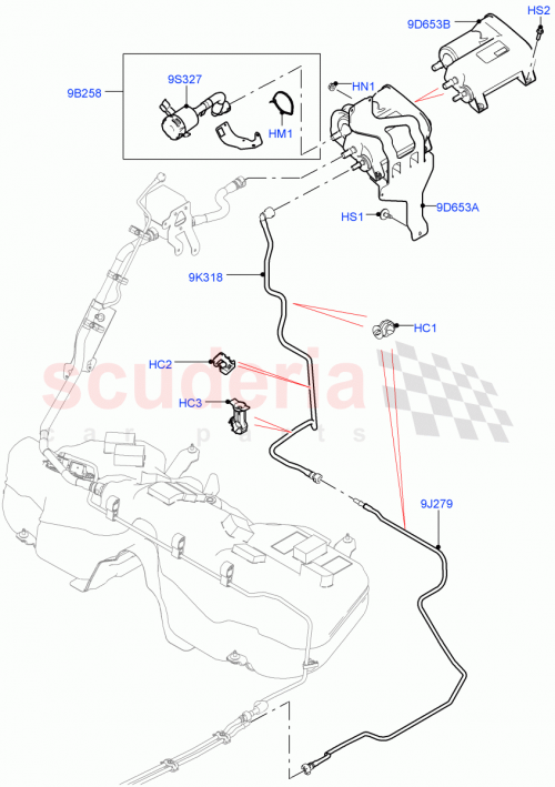 Part Diagram for Land Rover LR112854