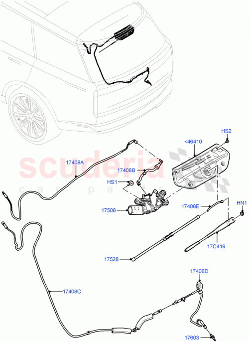 Part Diagram for Land Rover LR170799