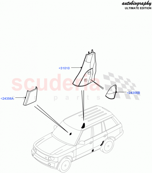 Part Diagram for Land Rover LR031284