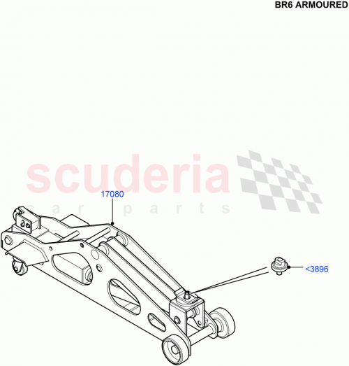 Part Diagram for Land Rover LR009267