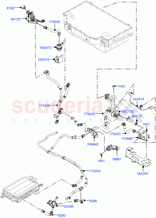 Part Diagram for Land Rover LR140817