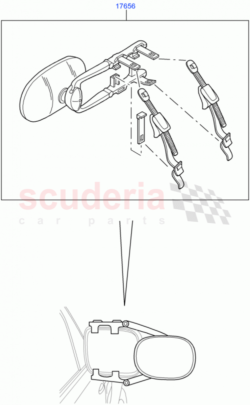 Part Diagram for Land Rover VPLVT0080