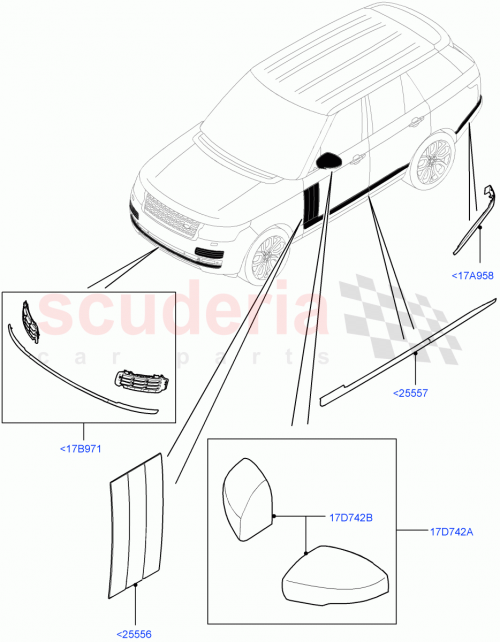 Part Diagram for Land Rover VPLGB0102