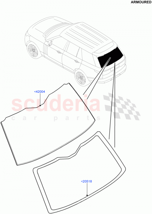 Part Diagram for Land Rover LR057678