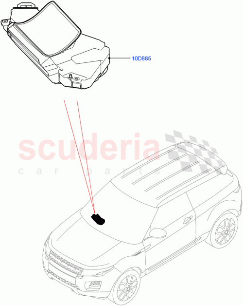 Part Diagram for Land Rover LR093411