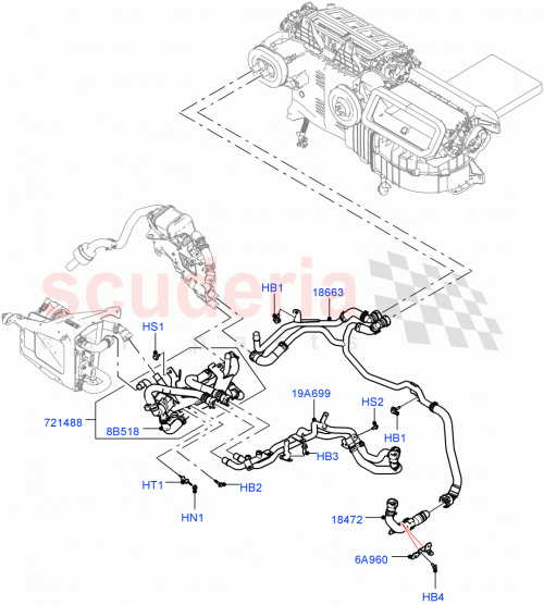 Part Diagram for Land Rover LR137411