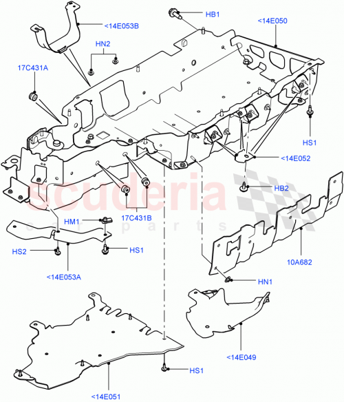 Part Diagram for Land Rover LR049961