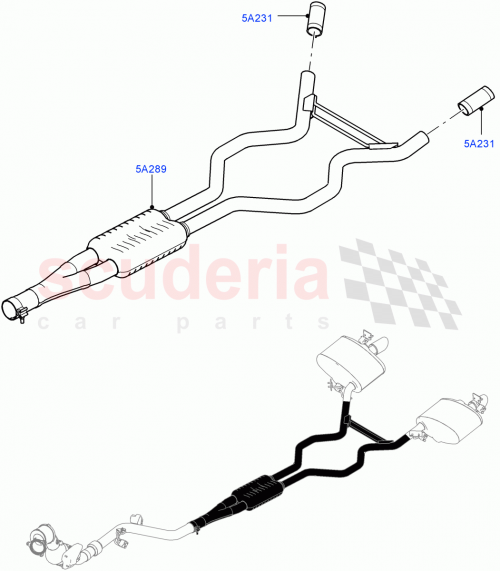 Part Diagram for Land Rover LR058463