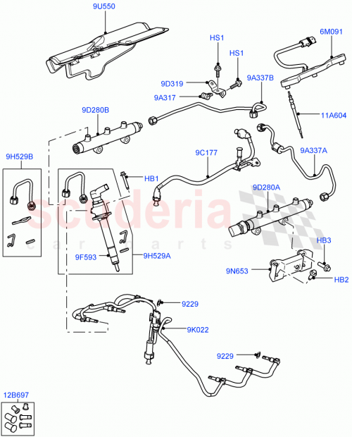Part Diagram for Land Rover LR014362