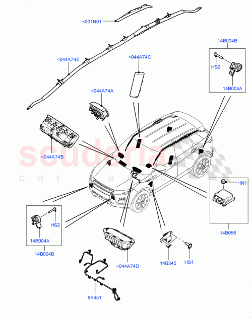Part Diagram for Land Rover LR043878