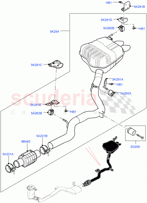 Part Diagram for Land Rover LR088295