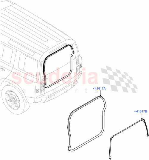 Part Diagram for Land Rover LR132311