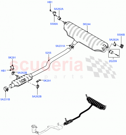 Part Diagram for Land Rover LR137023