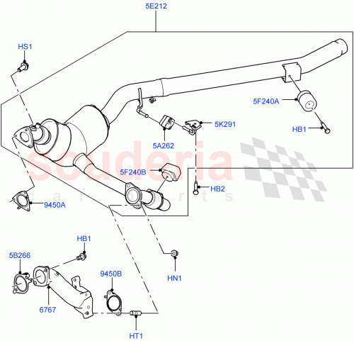 Part Diagram for Land Rover LR071726
