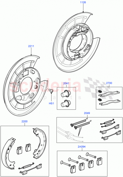 Part Diagram for Land Rover LR016366