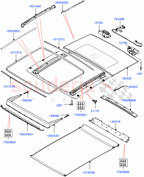Part Diagram for Land Rover LR093992
