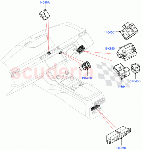Part Diagram for Land Rover LR091206