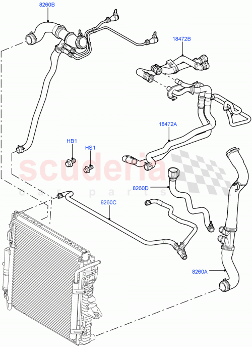 Part Diagram for Land Rover PCH501214