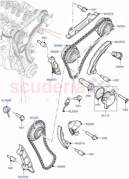 Part Diagram for Land Rover LR121793