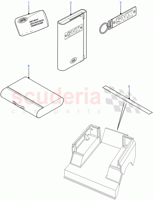 Part Diagram for Land Rover LR010293