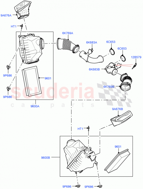 Part Diagram for Land Rover LR159126
